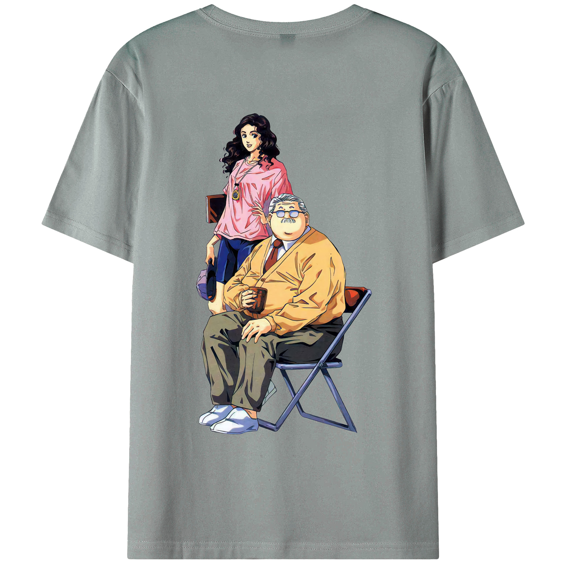 （画像用） SLAM DUNK／スラムダンク 綿100％ メンズ半袖Tシャツ（バックプリント） 通気性